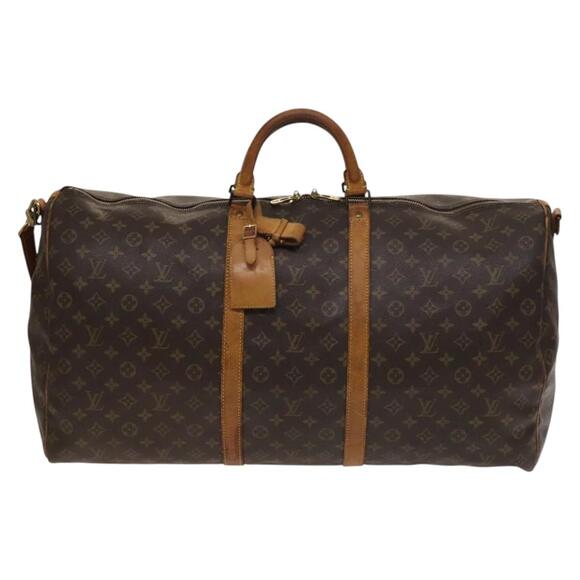 LOUIS VUITTON Monogram Keepall Bandouliere 60 Boston Bag M41412 - Picture 13 of 16